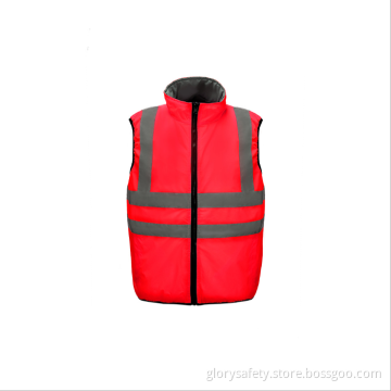 Wholesale Orange Reflective Traffic Safety Vest From